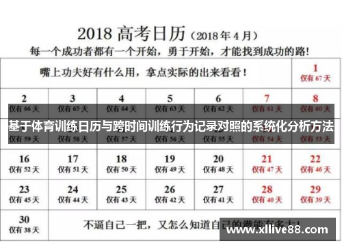 基于体育训练日历与跨时间训练行为记录对照的系统化分析方法